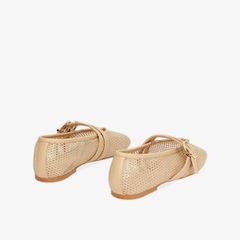 Giày Búp Bê Nữ 25D539902TSBEIG