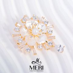 Cài Áo Nữ Meri Pearl Radiance