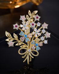 Cài Áo Floral Gift