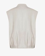 Áo Khoác Gilet Cổ Trụ