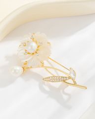 Cài Áo Floral Sprig