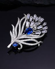Cài Áo Azure Feather