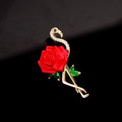 Cài Áo Nữ Meri Rose Flamingo