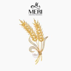 Cài Áo Nữ Meri Golden Barley