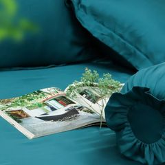 Bộ Chăn Ga Gối Nin House Florence Harbor Blue