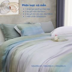 Bộ Chăn Ga Gối Nin House Pristine NP8908