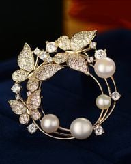 Cài Áo Flutter Pearl