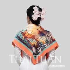Khăn Choàng Thái Tuấn 2S01NA90R01B (90 x 90 cm)