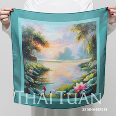 Khăn Choàng Thái Tuấn 2S16NA45R01B (45 x 45 cm)