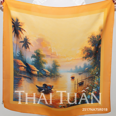 Khăn Choàng Thái Tuấn 2S17NA75R01B (75 x 75 cm)