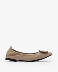 Giày Búp Bê Nữ PAZZION Gilda Brass Pointed Toe Flats