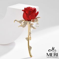 Cài Áo Nữ Meri Scarlet Elegance