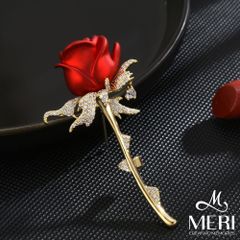 Cài Áo Nữ Meri Scarlet Elegance