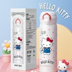 Bình Nước Giữ Nhiệt Sanrio Hello Kitty 500ml - SW-3292
