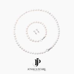 Set Ngọc Trai Nữ Kya Jewel Lucky Leaf