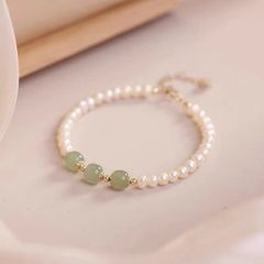 Vòng Tay Nữ Kya Jewel Jade Pearl