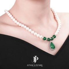 Set Ngọc Trai Nữ Kya Jewel Royal Chalcedony