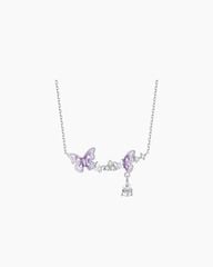 Dây Chuyền Nữ Kya Jewel Purple Petite Butterfly Crystal