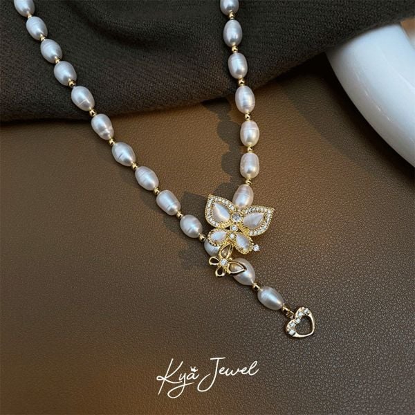 Dây chuyền nữ KYA JEWEL Delicate Pearl