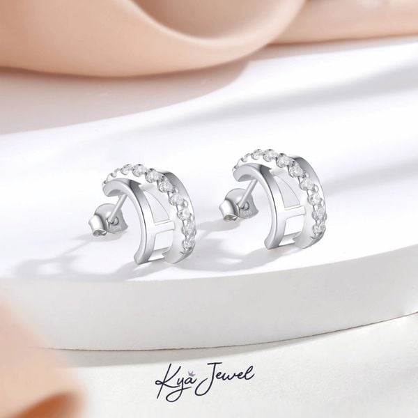 Khuyên tai Nữ KYA JEWEL Modern Sparkle