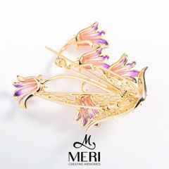 Cài Áo Nữ Meri Shimmering Petals