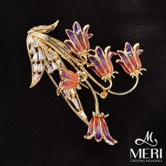 Cài Áo Nữ Meri Shimmering Petals