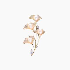 Cài Áo Nữ Meri Ginkgo Pearl