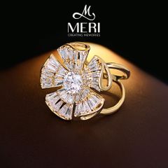 Cài Khăn Nữ Meri Sparkling Bloom