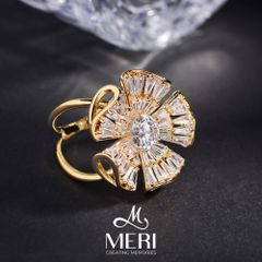 Cài Khăn Nữ Meri Sparkling Bloom