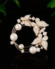 Cài Áo Flutter Pearl