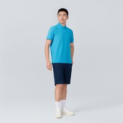 Áo Polo Nam Determinant Pique Tay Ngắn Kháng Nước, Chống Bám Bẩn P01-01