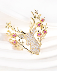 Cài Áo Antler Bloom