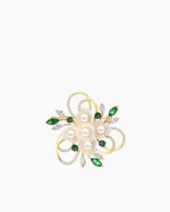 Cài Áo Nữ MERI Pearl Bouquet
