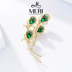 Cài Áo Nữ Meri Feathered Grace