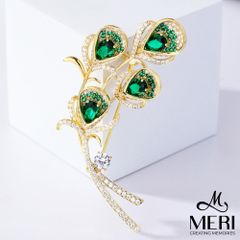 Cài Áo Nữ Meri Feathered Grace