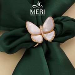 Cài Khăn Meri Pearl Wings