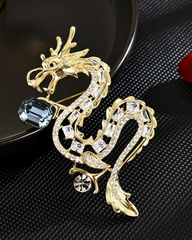 Cài Áo Nữ Meri Golden Dragon