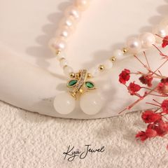 Dây Chuyền Nữ Kya Jewel Cherry Pearl