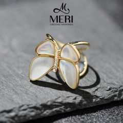 Cài Khăn Meri Pearl Wings