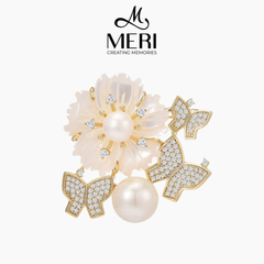 Cài Áo Nữ Opaline Petals