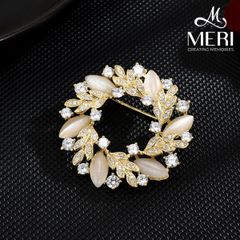 Cài Áo Nữ Meri Elegant Wreath