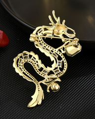 Cài Áo Nữ Meri Golden Dragon