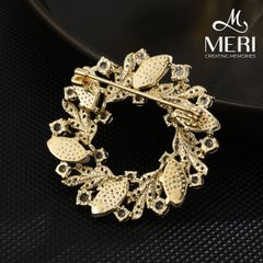 Cài Áo Nữ Meri Elegant Wreath