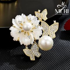 Cài Áo Nữ Opaline Petals