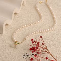 Dây Chuyền Nữ Kya Jewel Cherry Pearl