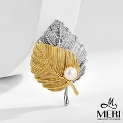 Cài Áo Meri Autumn Leaf