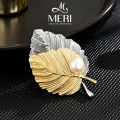 Cài Áo Meri Autumn Leaf