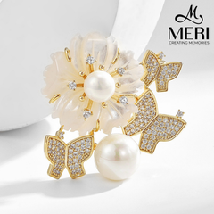 Cài Áo Nữ Opaline Petals