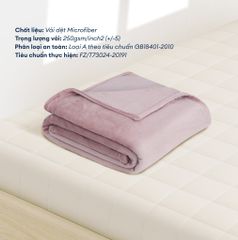 Chăn Mền Nin House Violet Spring Light