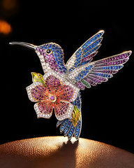 Cài Áo Blooming Wings